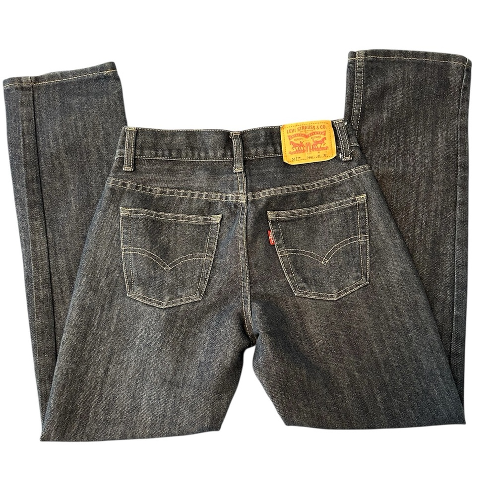Petite Levi’s 511 Slim medium wash jeans 27x27
